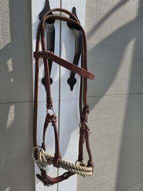 Circle Y Double Rope Nose sidepull